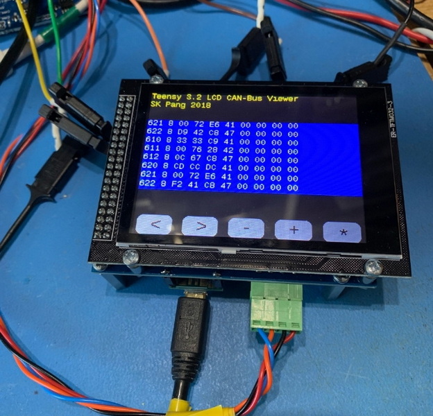 Scrolling Message LCD