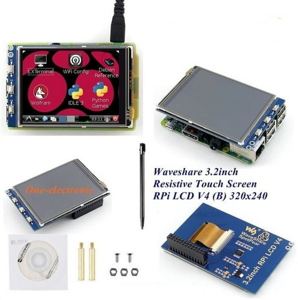 3.2 Inch TFT LCD Touch Screen Display for Raspberry Pi