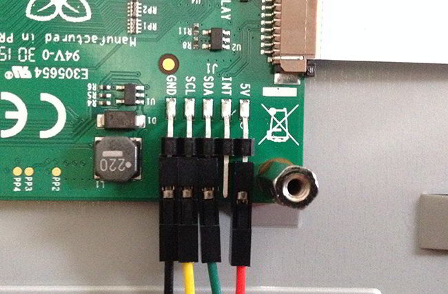 how to raspberry pi 7 touchscreen