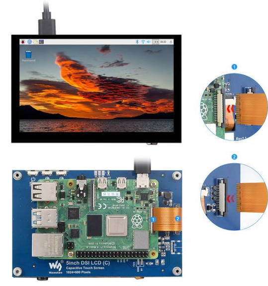 5inch dsi lcd