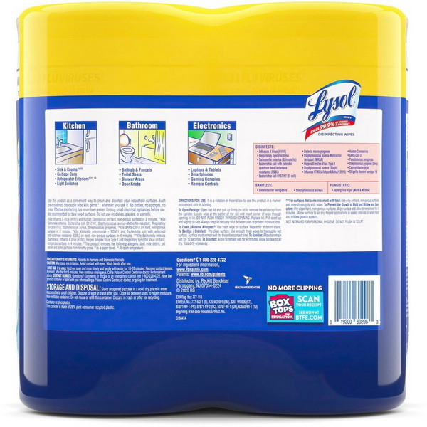 Lysol Disinfecting Wipes2