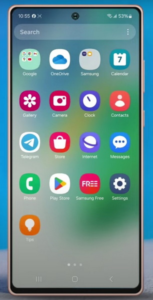 Samsung Touchscreen phone