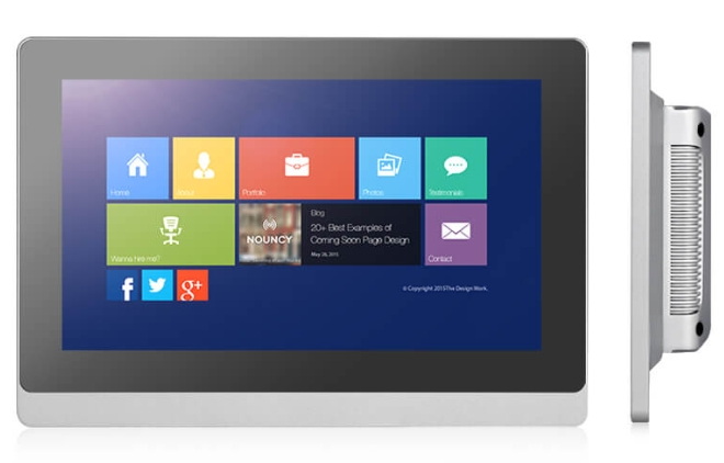 A 12 Inch Industrial Touchscreen Monitor