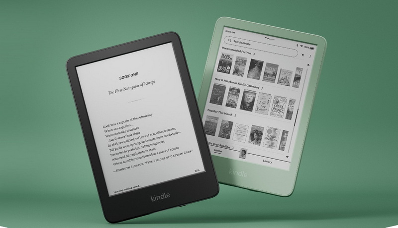 amazon kindle 2024 glare free touchscreen display