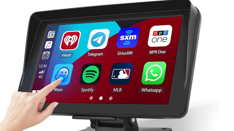 Wireless CarPlay Display