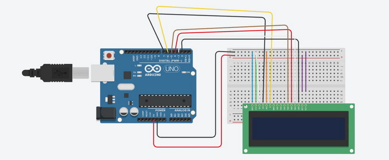 Character LCD Display Working Principle