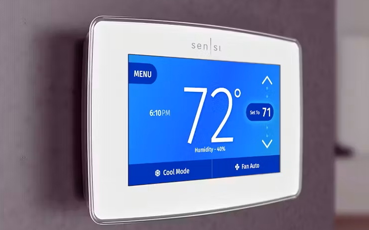 What Are The Key Features of The Emerson Sensi Touch Wi-Fi Thermostat with Touchscreen Color Display?