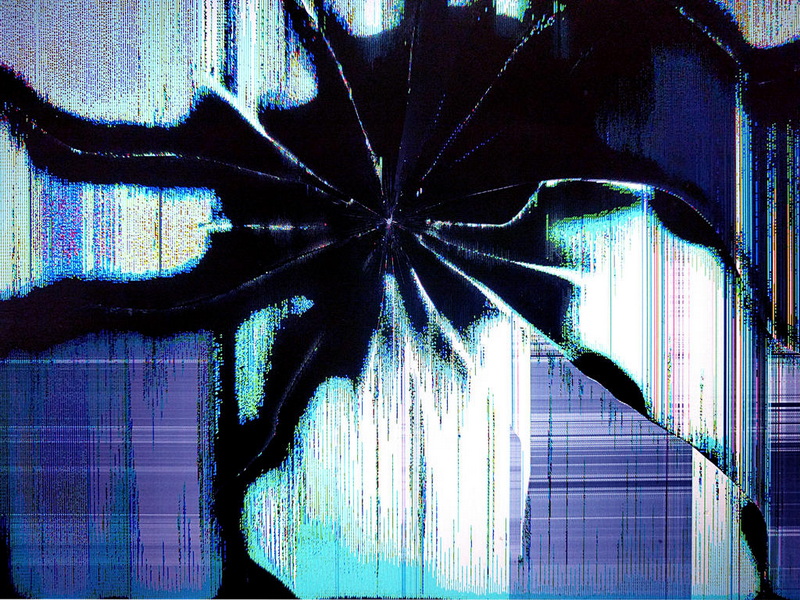 broken lcd screen by masonmouse