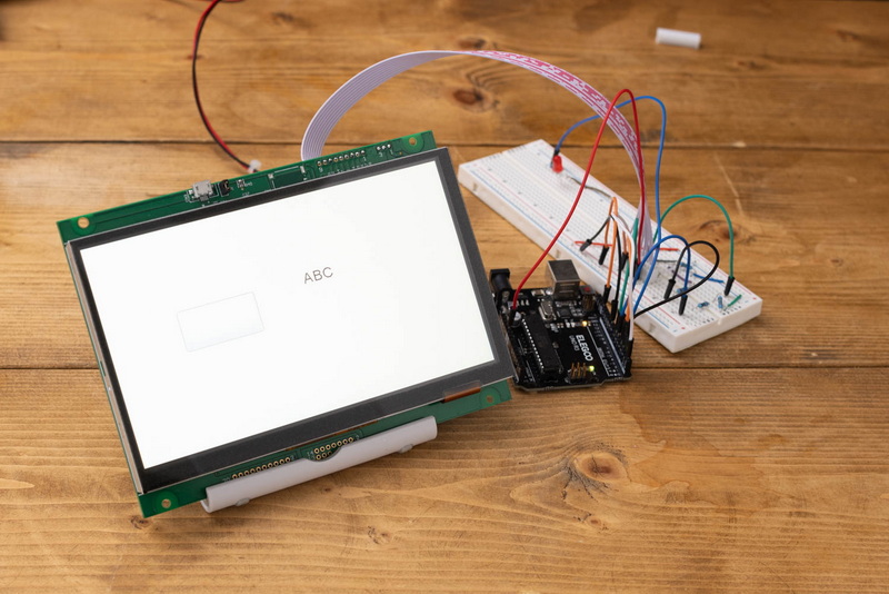 Capacitive Touchscreen Arduino