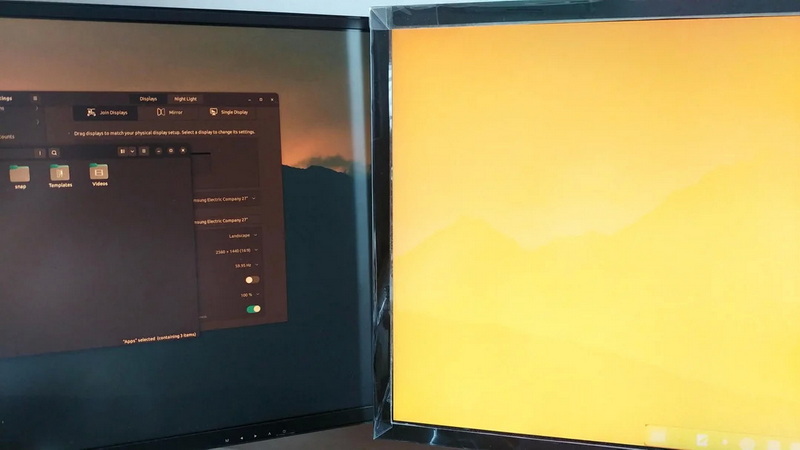 how to fix his bright yellow screen