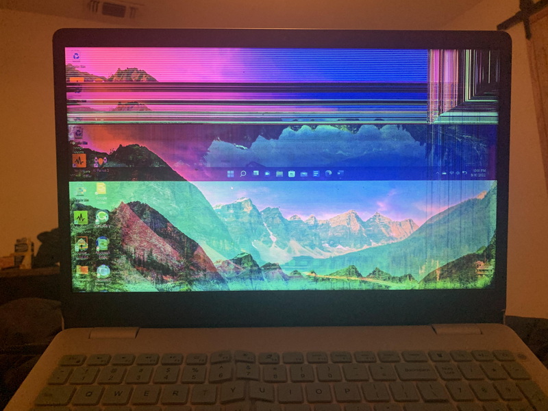 laptop Lcd Screen Damage