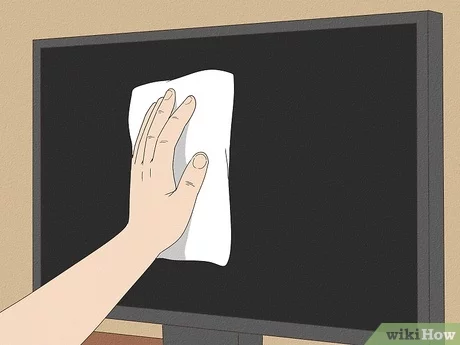 Remove Fingerprints from a TV Screen