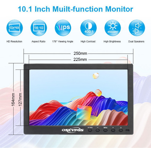 10 Inch Touchscreen Monitor