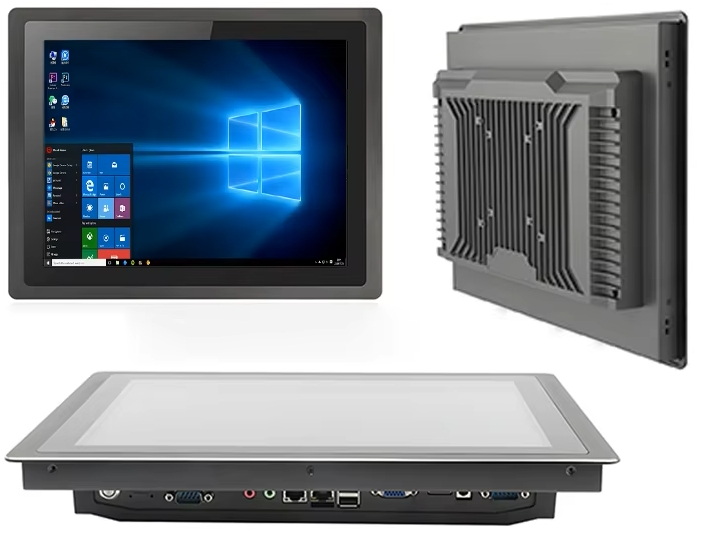 three angles of view 15-Inch Industrial Touchscreen