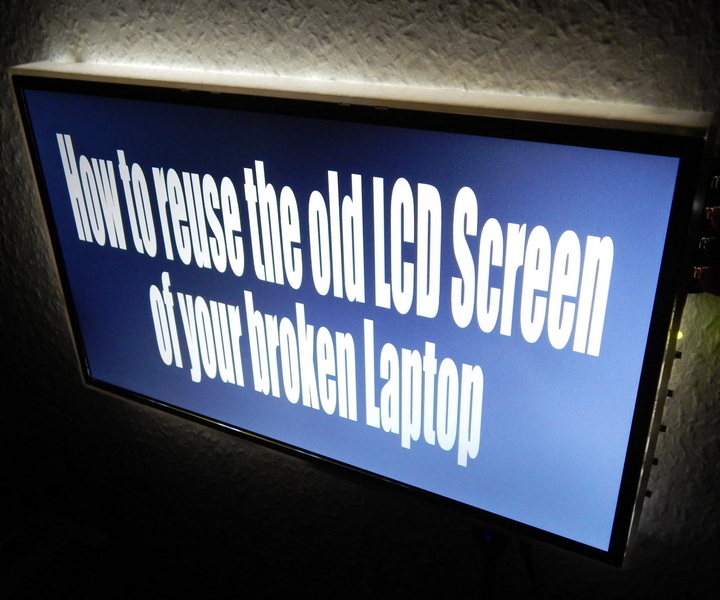 How to Reuse the Old Lcd Tv Screen