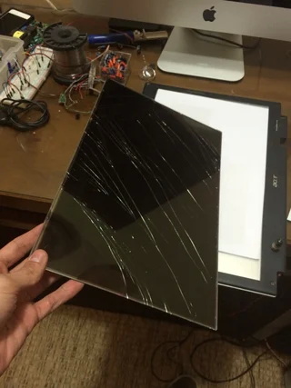 Turn Off Broken Lcd Screen