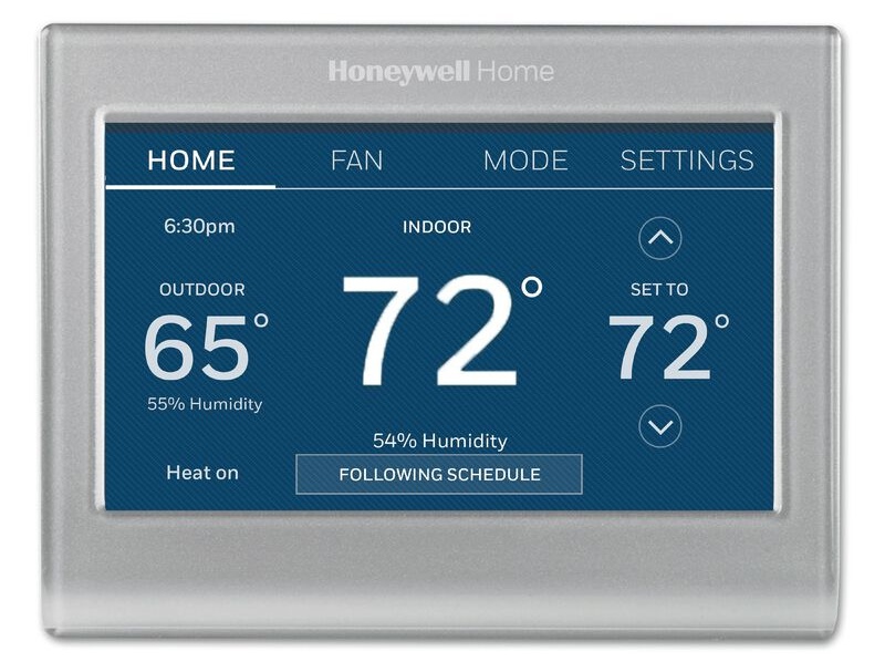 Pantalla táctil de Honeywell Home