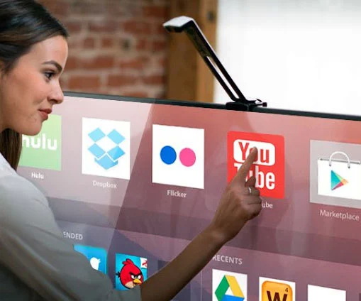 TouchJet Wave TV convertido en pantalla táctil