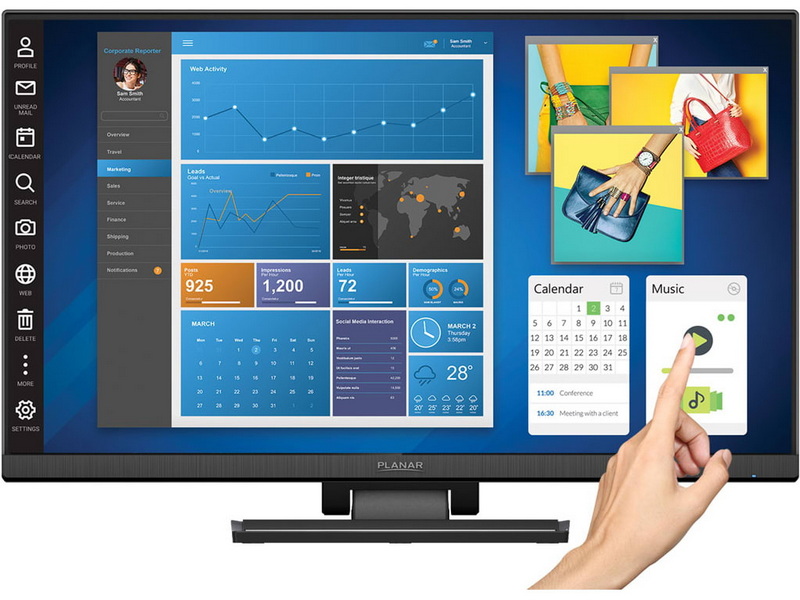 24 Inch Planar Touchscreen