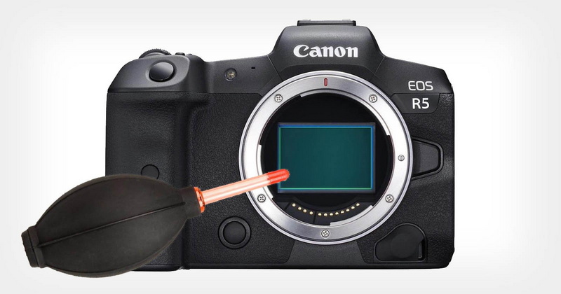 how to clean a digital camera sensor header image