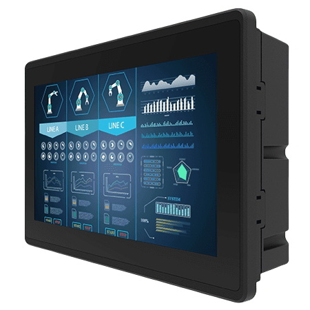 NEMA تصنيف شاشة اللمس الصناعية HDMI 2