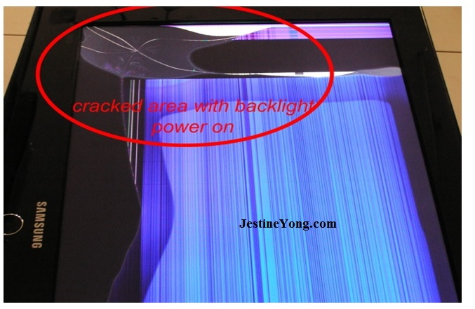 a Broken Lcd Screen