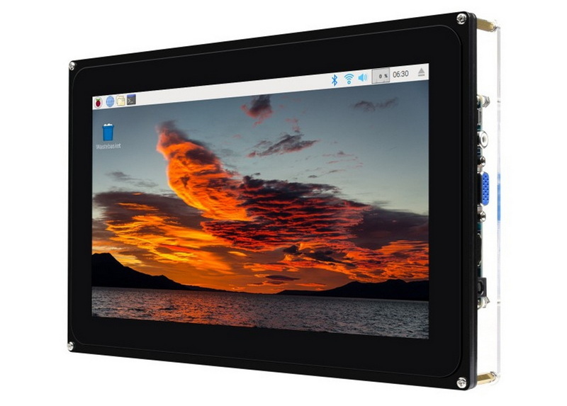 10.1inch hdmi lcd f with case