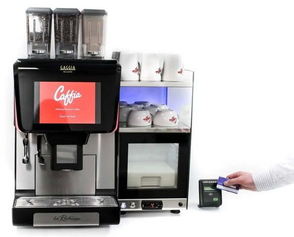 Coffee Machine With Contactless Payment