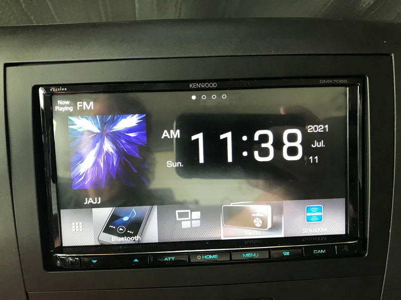 Lcd Screen on Kenwood Radio2