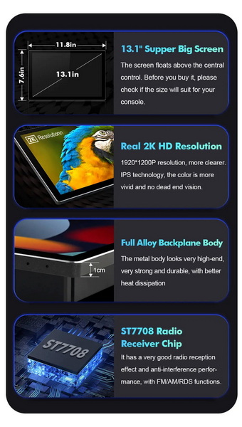 Android10 Car Multimedia Radio Player