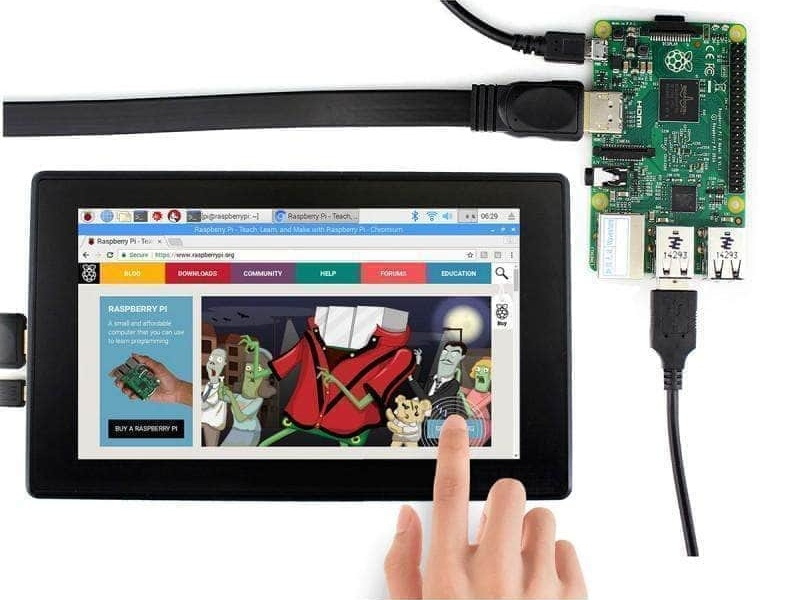 waveshare touch display 7 inch hdmi lcd
