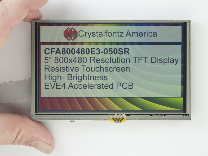 Is Capacitive Or Resistive Touch Better for 5.0 Inch 800x480 TFT Displays?