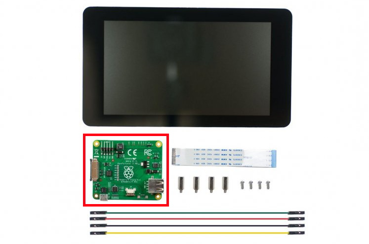 Power Raspberry Pi 7 Inch Touchscreen
