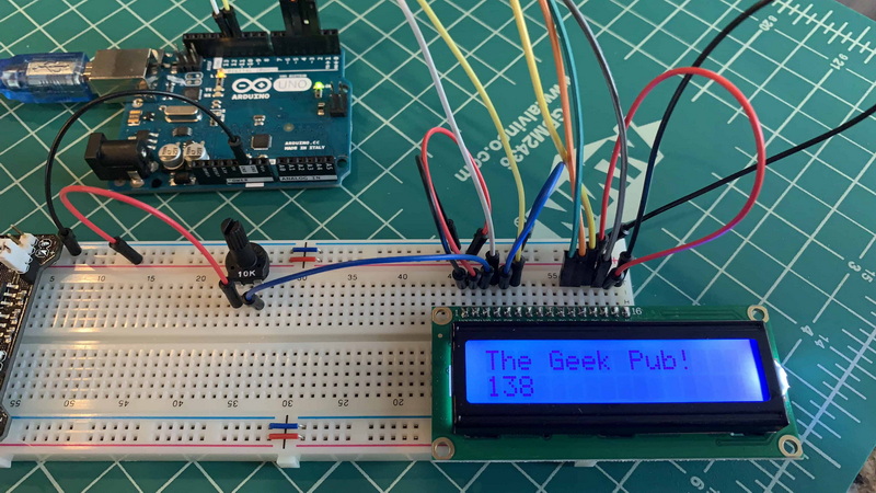 Arduino LCD Display Wiring