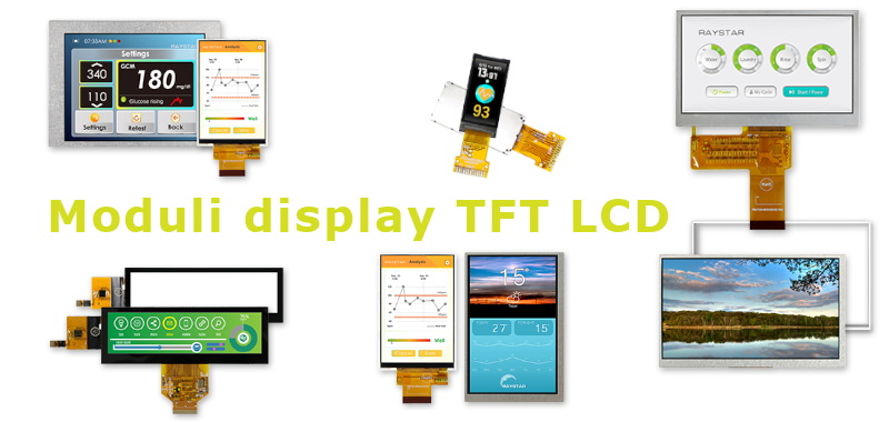 Moduldisplay TFT LCD