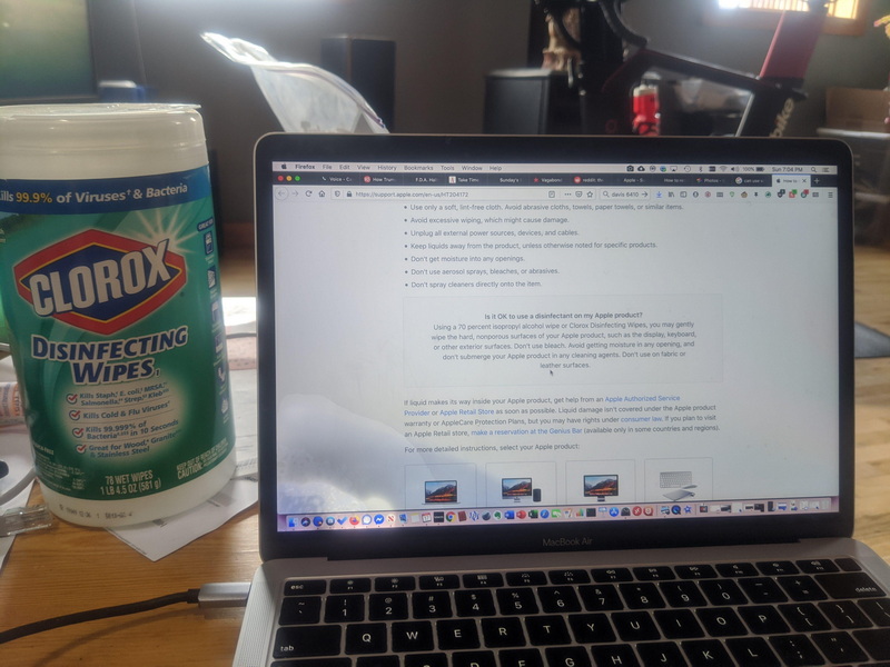 Sanitizer Wipes Be Used on Lcd Screen