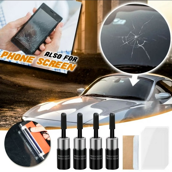 Tiitstoy Windshield Repair Kit Cracks Gone Glass touch screen
