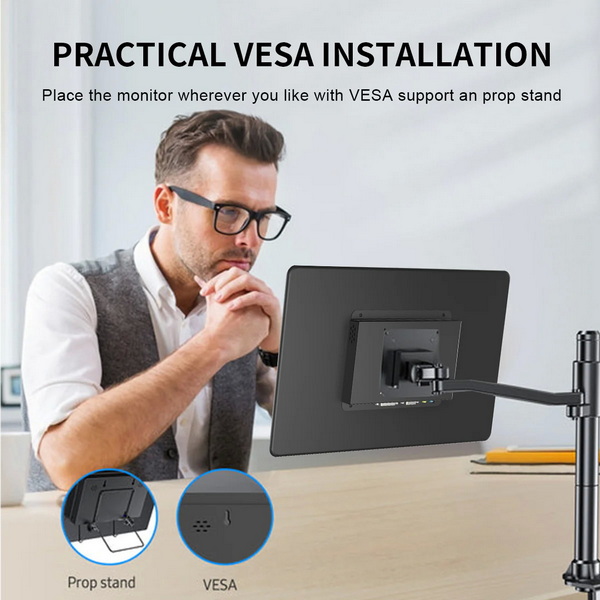 ppractical vese installation of industrial vga touchscreen