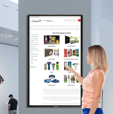 Large Touchscreen Monitor