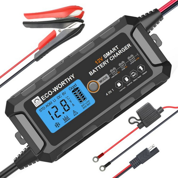 Battery Charging Display On LCD