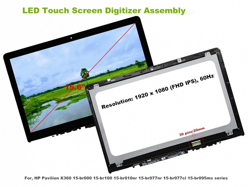 UWVA Touchscreen Display Assembly