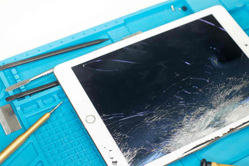 homeguide ipad tablet with cracked screen for repair