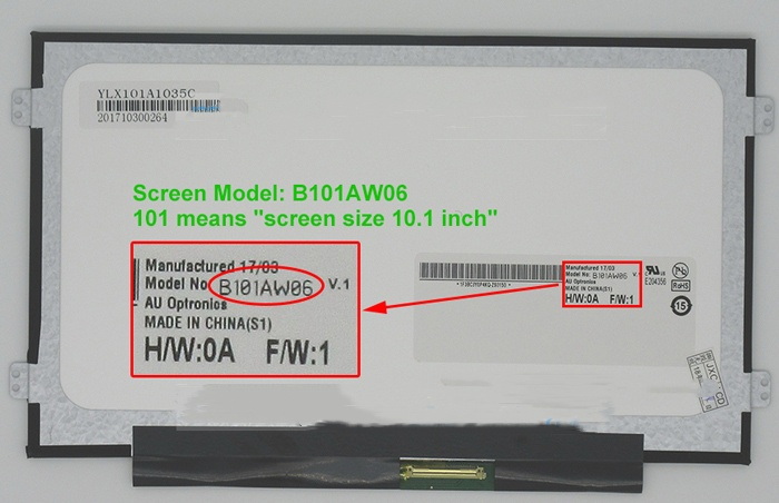 check screen partno