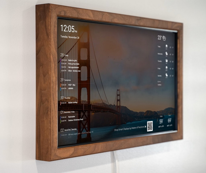 Home Scheduling Display