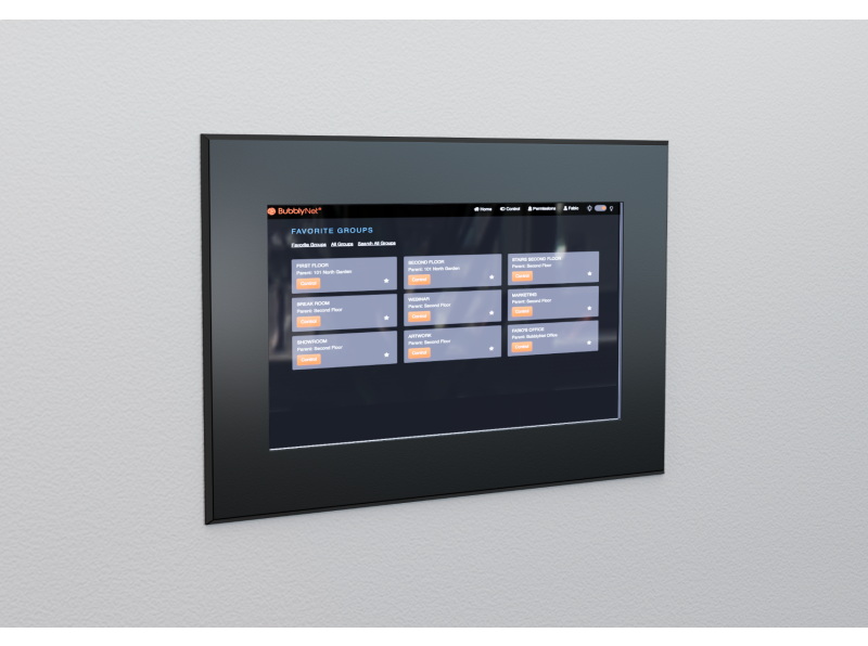 Bacnet Touchscreen Interface
