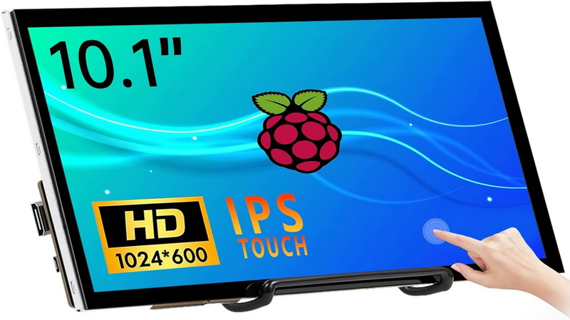 Raspberry Pi 10.1タッチスクリーンディスプレイは、DIY