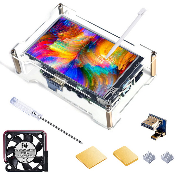 raspberrypi4 touchscreen