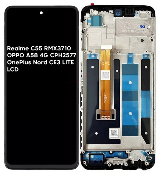 un écran tactile LCD3