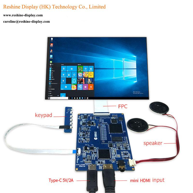 touchscreen display