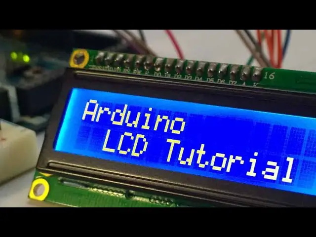 build a LCD screen